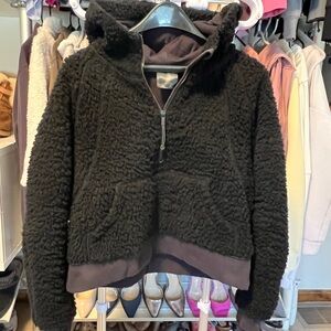Lululemon Sherpa Quarter Zip crop swearshirt XS/S